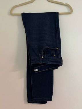 STS Blue Dark Wash Skinny Jeans | High Rise Stretch Denim Size 32